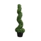 thumbnail image 3 of Boj artificial, plantas artificiales, topiario espiral decorativo realista 80 cm, 3 of 9