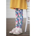 thumbnail image 2 of Millie Loves Lily Girls Teal and Yellow Dress & Legging Set (Size 4T-12 & Plus Sizes), 4-PCS, 2 of 7