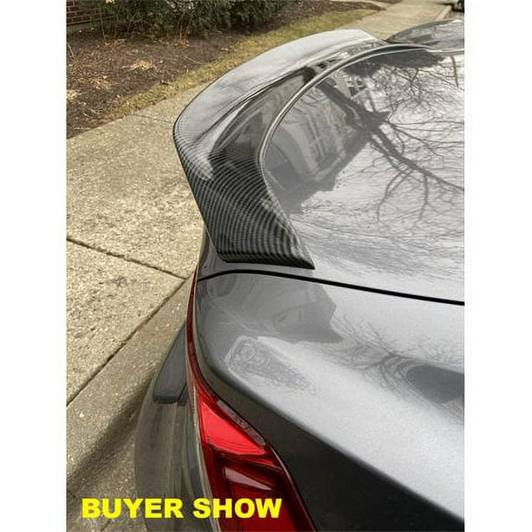 Carbon Fiber Rear Trunk Spoiler For Lexus IS Models 2013-2018