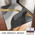 thumbnail image 3 of Gray and Gold Marble Wavy Lines Pattern Door Rugs,Washable Non Slip Door Mats Indoor,Decorative Door Mats,Entry Mat Indoor for Entrance,Bedroom,Kitchen,Bathroom,20"x32", 3 of 6