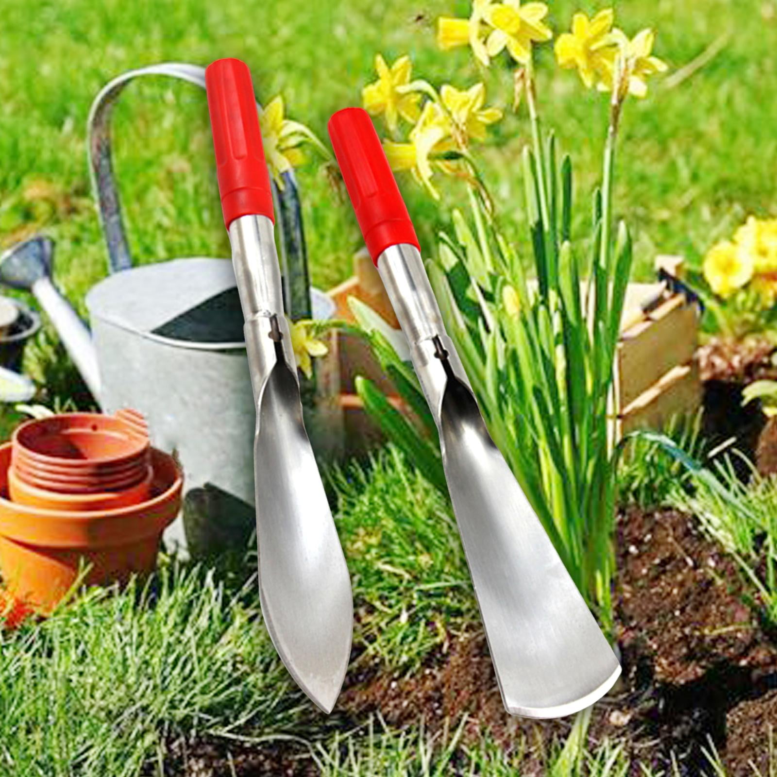 Gazechimp Gardening Tools Garden Spade Heavy Duty Heavy Duty Ergonomic Handle Gardening Hand Trowel Garden Trowel for Planting Digging