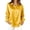 Yellow, variant on Womens Elegant Long Sleeve Satin Blouse Soft Shiny Dressy Versatile Fashion Shirt for Evening Wear Turn Down Collar Black L