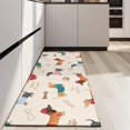 thumbnail image 4 of Dachshund Kitchen Rug Mat,Kitchen Runner Rugs Non Skid Washable,Decorative Kitchen Floor Mats for Kitchen,Sink,Laundry,17"X47", 4 of 5