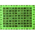 thumbnail image 1 of Ahgly Company Indoor Rectangle Abstract Green Modern Area Rugs, 3' x 5', 1 of 4
