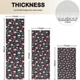 thumbnail image 4 of Dark Blue Christmas Santa and Gnome Pattern Kitchen Rugs Sets Of 3,Kitchen Runner Rugs Non Skid Washable,Decorative Kitchen Floor Mats for Kitchen,Sink,Laundry,17"x30"+ 17"x47" + 17"x59", 4 of 6