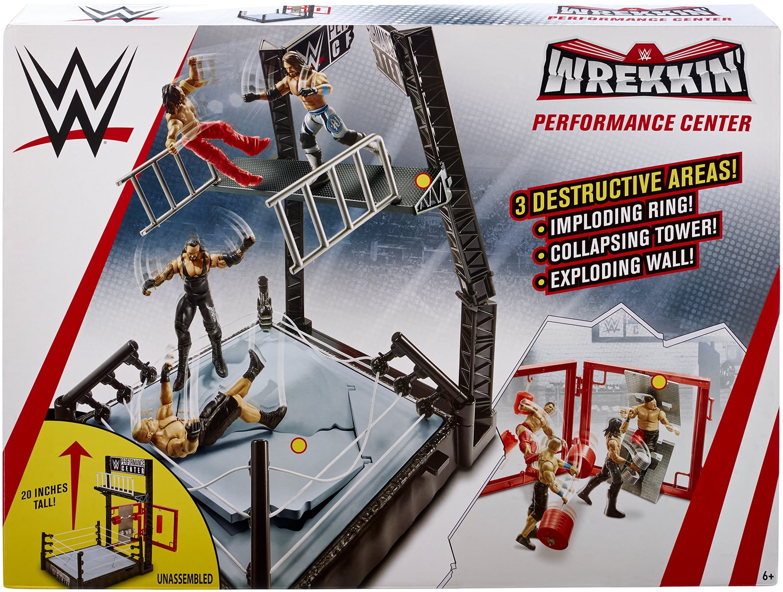wwe performance center playset