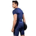 thumbnail image 3 of Men's Gym Workout T-shirt Quick Dry Fitness Tee Activewear Tops, 3 of 5