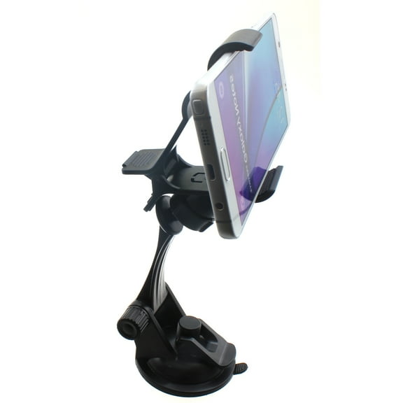 Dash Car Mount for T-Mobile REVVL 7 5G - Windshield Holder Cradle Rotating Dock
