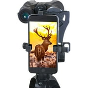 Carson HookUpz Universal Smartphone Digiscoping Adapter for Most Full Sized Binoculars - Black (IB-700)
