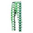 thumbnail image 7 of Men's St. Patrick's Day 3-Piece Suit Set with Green Clover Print, Button Closure, Classic Tailored Fit for Formal Events, 7 of 7