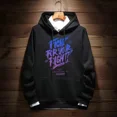 thumbnail image 2 of Sudadera con capucha para hombre, sudadera con capucha gráfica de manga negra, color blanco roto, oferta de bienvenida de anime, sudadera S, novedad de invierno y ropa masculina, 2 of 4