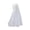 White&15#0708K, variant on Garbnen Halloween Christmas Masquerade Party Outfit, Unisex Adult Hooded Full Length Cloak, Double Sided Reversible Long Cape White