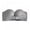 Gray, variant on Prettyui Women Gather Strapless Padded Bra Super Push Up Front Closure Invisible Brassiere