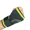 thumbnail image 5 of YYYTop Compression Wrist Brace for Men Women Workout Gloves, Wrist Support Sleeve Gloves for Tennis, Adjust Wrist Straps Support Brace for Gym Fitness (Single), 5 of 6