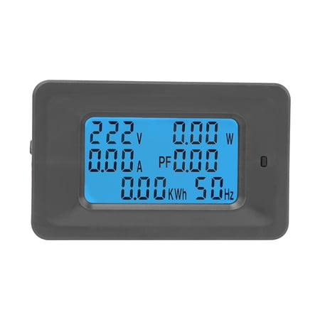 M Buder 6 in 1 Digital LCD Meter Voltage 110-250V Current 100A Power Monitor Panel with Mutual Inductor Test Equipment