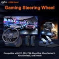 thumbnail image 2 of Volante de Carreras PXN V900 GEN2 Universal USB para PC/PS/Xbox/Switch, 2 of 7