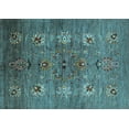 thumbnail image 1 of Ahgly Company Indoor Rectangle Oriental Light Blue Industrial Area Rugs, 5' x 8', 1 of 4