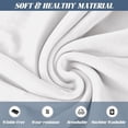 thumbnail image 3 of LKJYER Wingback Side Chair Cover Slipcover Velvet Stretch Arm Chair Protector Accent Chair Cover Slipcover Washable Upholstered Arm Dining Chair Covers for Dining Living Room Banquet Decor, 3 of 8