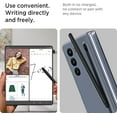 thumbnail image 4 of Compatible for Z Fold 5 Phone Case with Slim S Pen, Galaxy Z Fold 5 Case S Pen Fold Edition, Ultra-Thin Silky Liquid PC Matte Bumper Cover Case for Samsung Galaxy Z Fold5 5G 2023 Dark Gray, 4 of 14