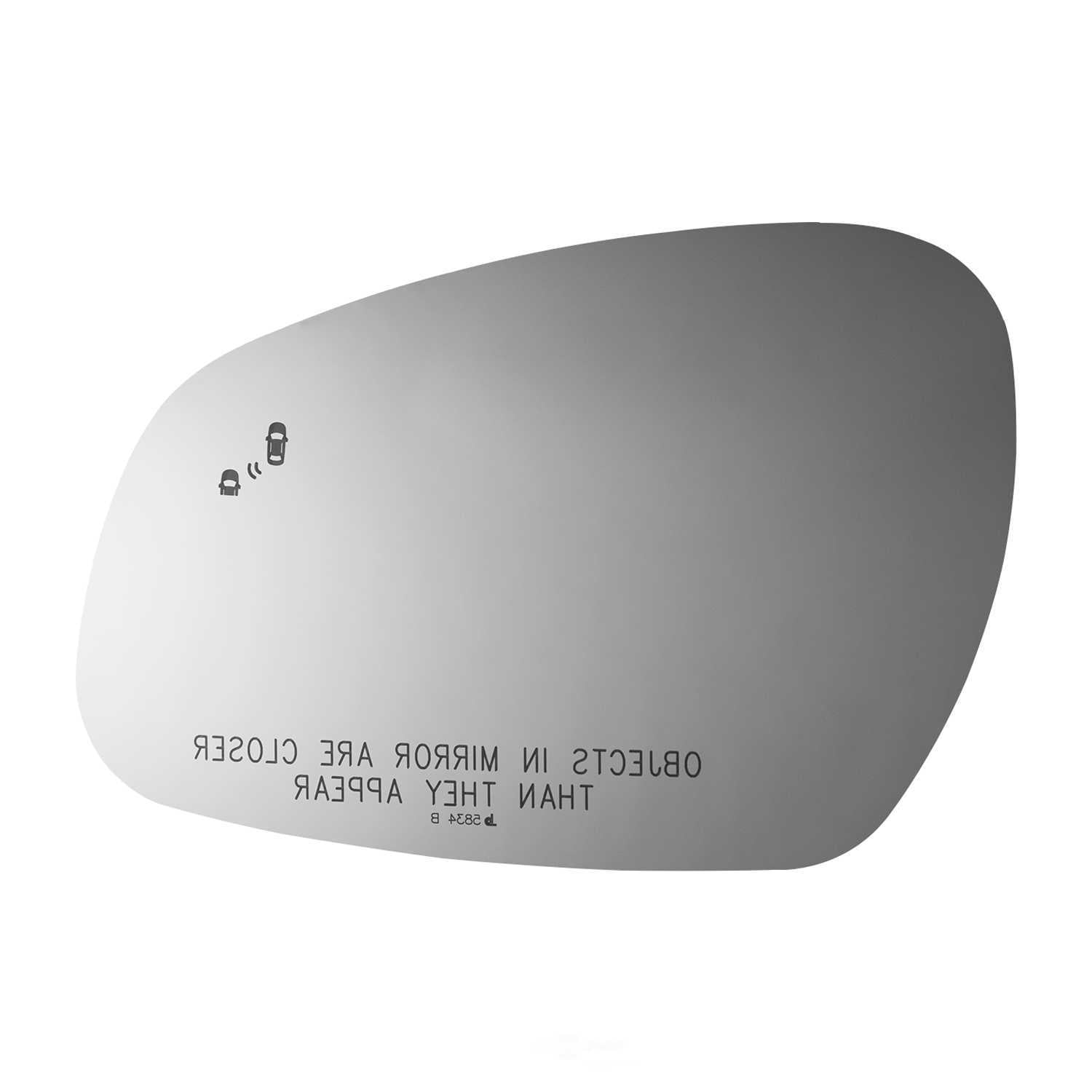 Burco 5834B SIDE VIEW MIRROR W/BLIND SPOT