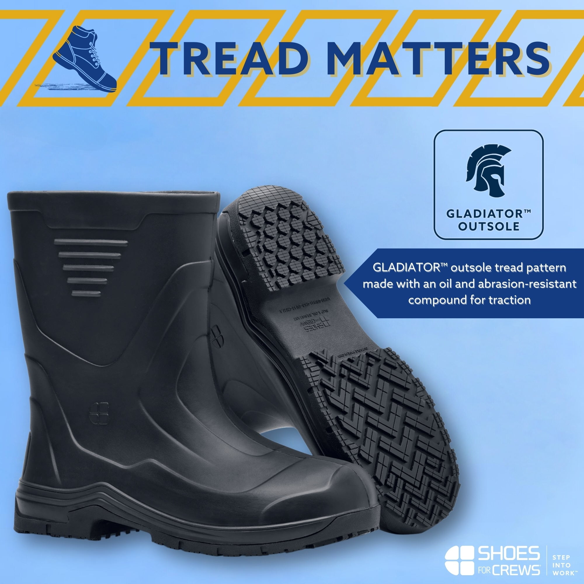 SFC Discontinued Bullfrog Pro Original Work Boots Soft Toe US Size Men 7 Women 9 Shoes For Crews Bullfrog Pro II, Men main image 2