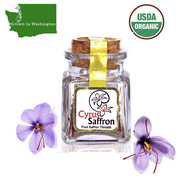 American Grown Saffron 22-24 Karat All red-USDA Organic (1Gram)