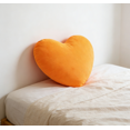 thumbnail image 3 of 12" Heart Plush Pillow - Ultra Soft Hugging Pillow for Women/Kids, Cute Valentine's Day Gift, Office/ Nursery Decor (Yellow), 3 of 3