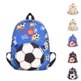 thumbnail image 2 of FUZHIQ School Backpack for 2nd 3rd 4th 5th Grade, 3D Cartoon Front Pocket Bookbag with Full Print, Lightweight Elementary School Bag, BU2, 2 of 3