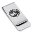 thumbnail image 1 of Stainless Steel Gemini Zodiac (Twins) Classic Slim Money Clip Credit Card Holder, 1 of 2