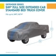 thumbnail image 3 of Duck Covers Defender Pickup Truck Cover, Fits Extended Cab Standard Bed Trucks up to 20 ft. 9 in. L Fits select: 1999-2017 FORD F150, 1999-2008 CHEVROLET SILVERADO, 3 of 9