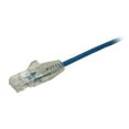thumbnail image 2 of Startech.com 6in Slim Lszh Cat6 Ethernet Cable, 10 Gigabit Snagless Rj45 100w Poe Patch Cord, Cat 6 10gbe Utp Network Cable W/strain Relief, Blue, Fluke Tested/etl/low Smoke Zero Halogen - Category 6, 2 of 2