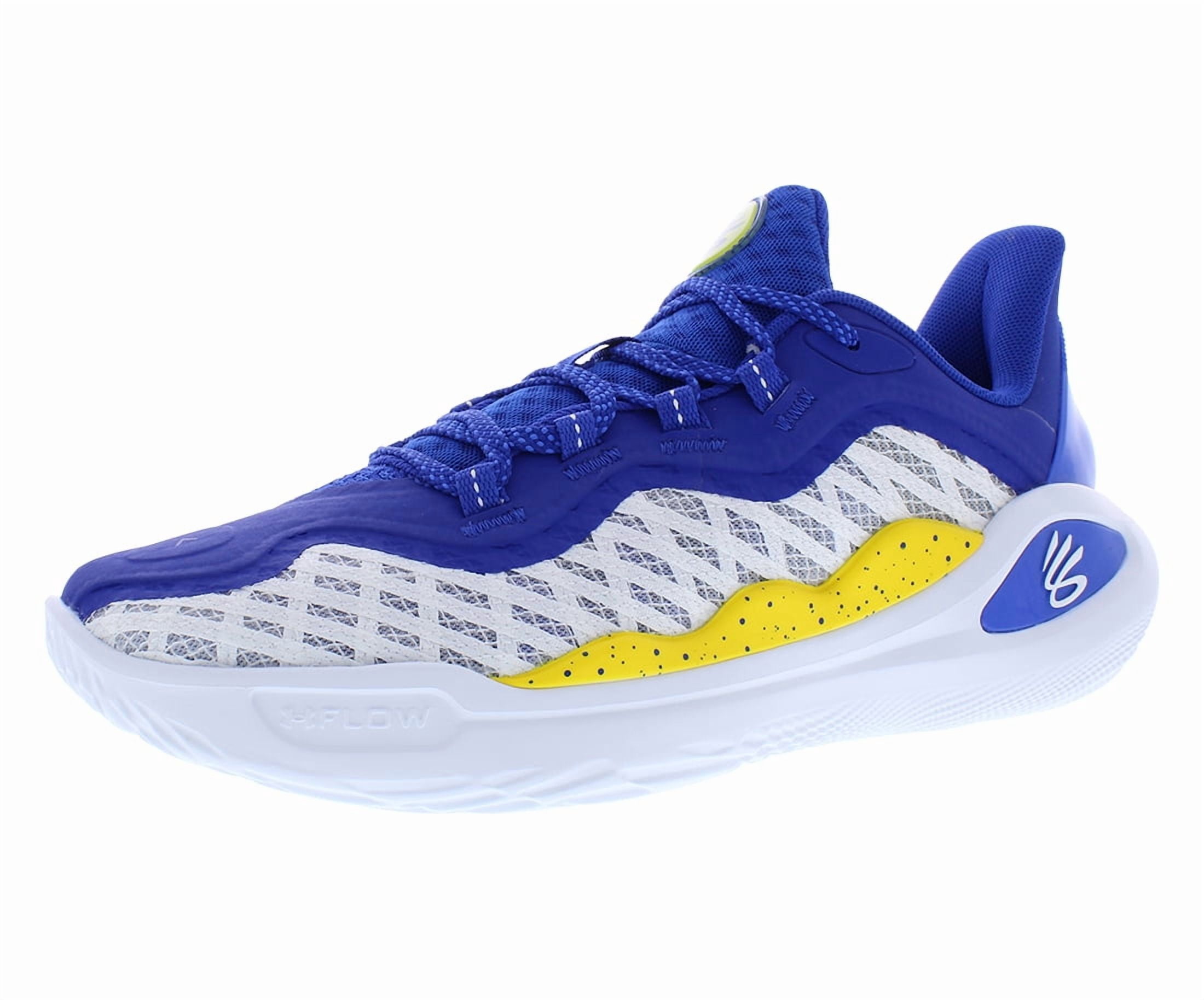 Under Armour Curry 11 Dub Unisex Shoes Size 9, Color: Blue/Yellow