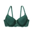 thumbnail image 3 of Everyday Bras for Women Woman Bras 36 C Super Push up Bra Women Bras plus Size Pack Wireless Bra for Women plus Size Bras for Women Push up Womens Bras Comfortable Support Sports Bras with Green 36, 3 of 4