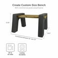 thumbnail image 4 of DIY MDN BENCHEND BACKLESS 2X DSP-GPT, 4 of 8