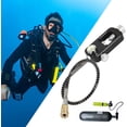 thumbnail image 2 of Diving Oxygen Tank Refill Adapter - Professional Scuba Cylinder Fill Station Accessory | Aluminum Alloy Charging With Hose, Gauge, And Quick Connect For PCP Airgun, Paintball, Underwater Breathing, 2 of 9
