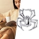 thumbnail image 5 of de de simulación de joyería , disfraz ajustable creativo, accesorios para fiestas, Halloween, hombres y mujeres Plata Salvador Anillo de araña, 5 of 10