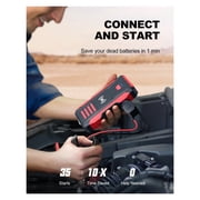 Car Battery Portable Powerbank 2500A 23800mAh Car Booster Battery Starting Device UP All Gas Or 8.0L Diesel ,Instant Roadside Rescue