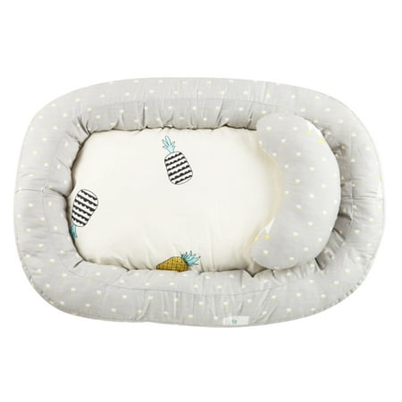 Baby Bassinet For Bed Portable Baby Lounger For Newborn Crib Breathable And Sleep Nest With