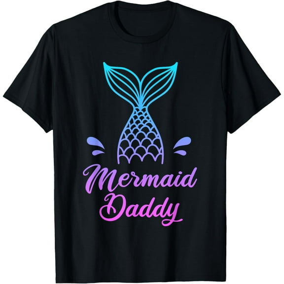 Mermaid Girl Daddy Shirt Merdad Security Apparel Fathers Day T-Shirt Shirts