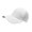 White, variant on Snaps Baseball Cap Tailored For Ponytails Lightweight Cotton Headwear With Modern Adjustable Fit