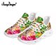 thumbnail image 1 of Zapatillas Noisydesigns para mujer, con estampado floral de leopardo, cordones de malla transpirables, deportivas informales para mujer, 1 of 6