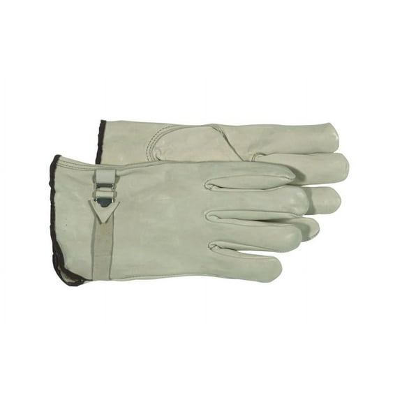 4070J Driver Gloves, X-Large, Grain Leather, Tan, Unlined Lining