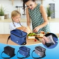 thumbnail image 4 of Guanhe School Lunch essentials Lunch Bag Lunch Box Insulated Lunch Tote Bag High Capacity for Travel Work Picnic Beach, 4 of 8