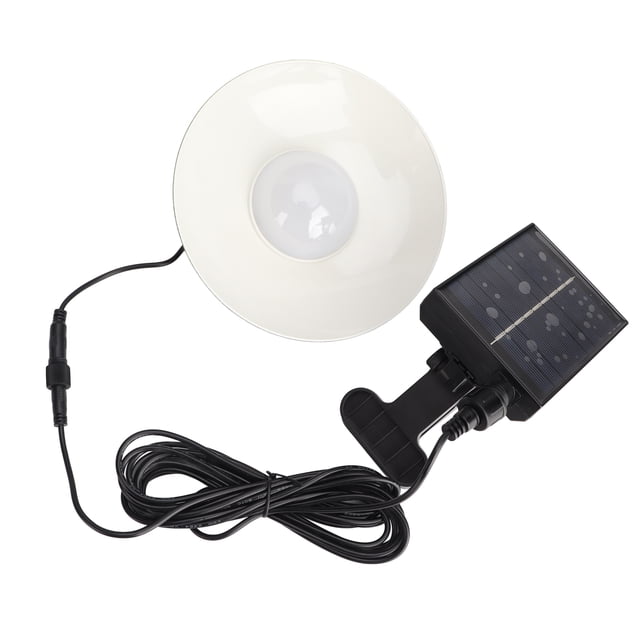 Solar Powered Patio Umbrella Light, Battery Display Versatile Outdoor Solar Umbrella LED Light Easy Installation USB Charging Remote Control for Camping