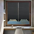 thumbnail image 6 of Simple Adhesive Window Shades Non-woven Fabric Pleated Zebra Blinds Roller Room Blackout Curtain For Bedroom Living Room Balcony, 6 of 9