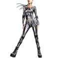 thumbnail image 4 of Traje de gato Zentai Punk para mujer de Zawaland, mono con estampado 3D, armadura de moda para cosplay, traje de fiesta para adultos, 4 of 5