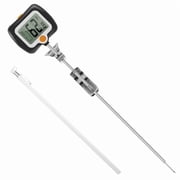 Digital Candy Thermometer with Pot Clip, 180° Rotating LCD Instant Read Food Thermometer for Deep Fry