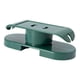 thumbnail image 5 of Soporte para regleta de enchufes de pared para gestión de cables en oficinas, baños y cocinas. Verde, 5 of 9