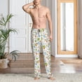 thumbnail image 4 of Bingfone Cactus Plants Mens All Over Print Sleep Pajama Pants-Large, 4 of 5