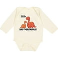 thumbnail image 3 of Inktastic Little Brothersaurus Boys Long Sleeve Baby Bodysuit, 3 of 5